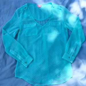 ✨Candie’s Teal Top✨